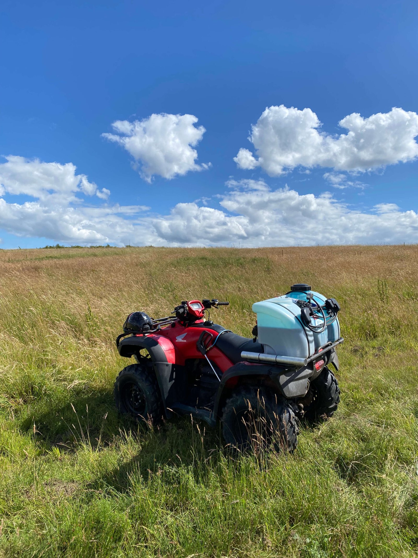 Spraying Nottingham Quarry